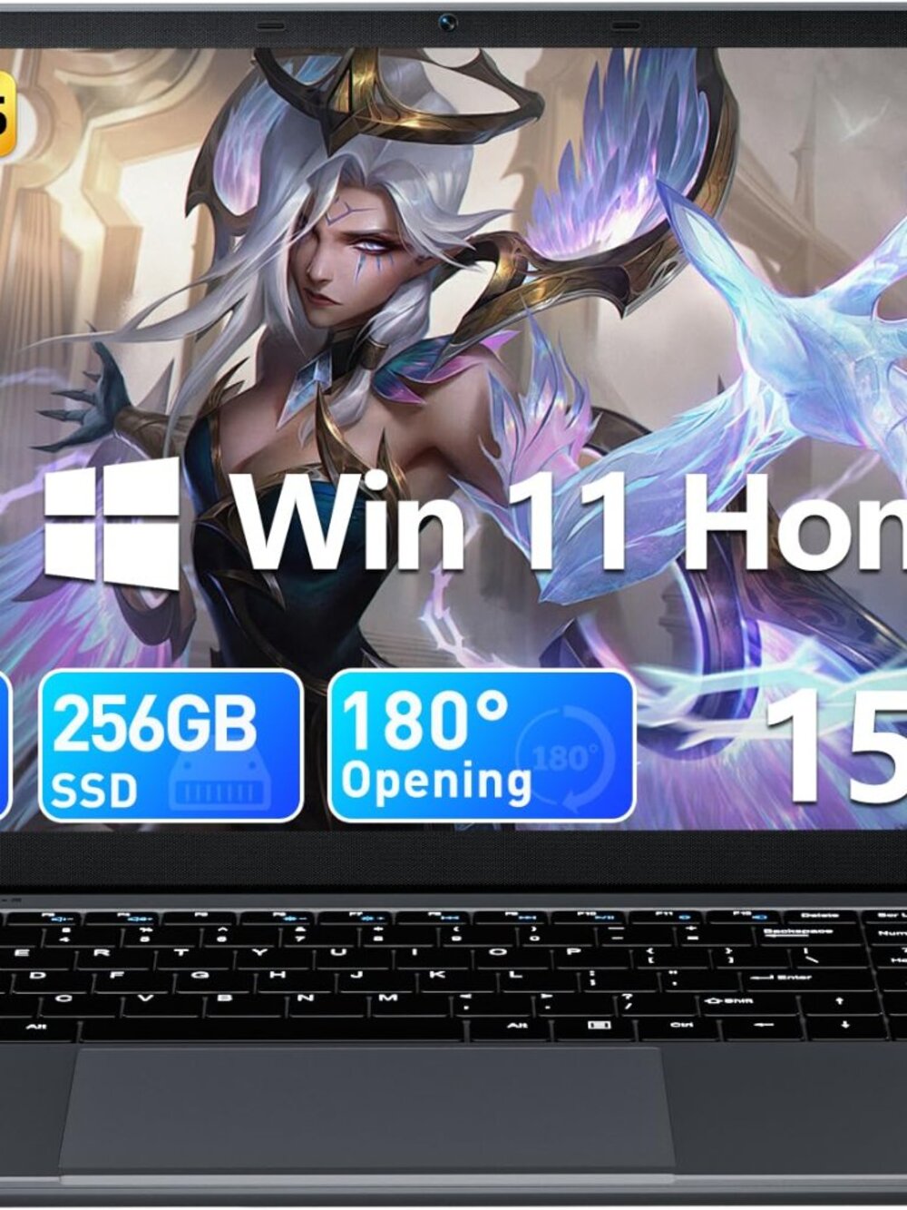 NEW 15.6 Laptop 12GB RAM 256GB SSD J4105 Processor 7000mAh Office 365